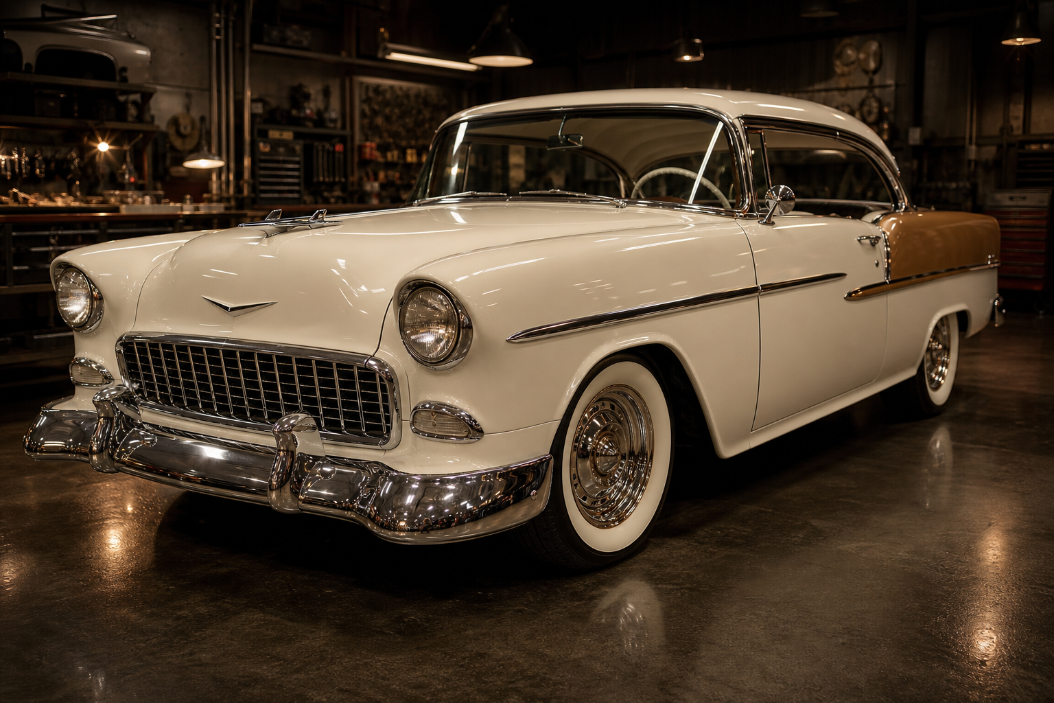 Restored 1955 Chevrolet Bel Air